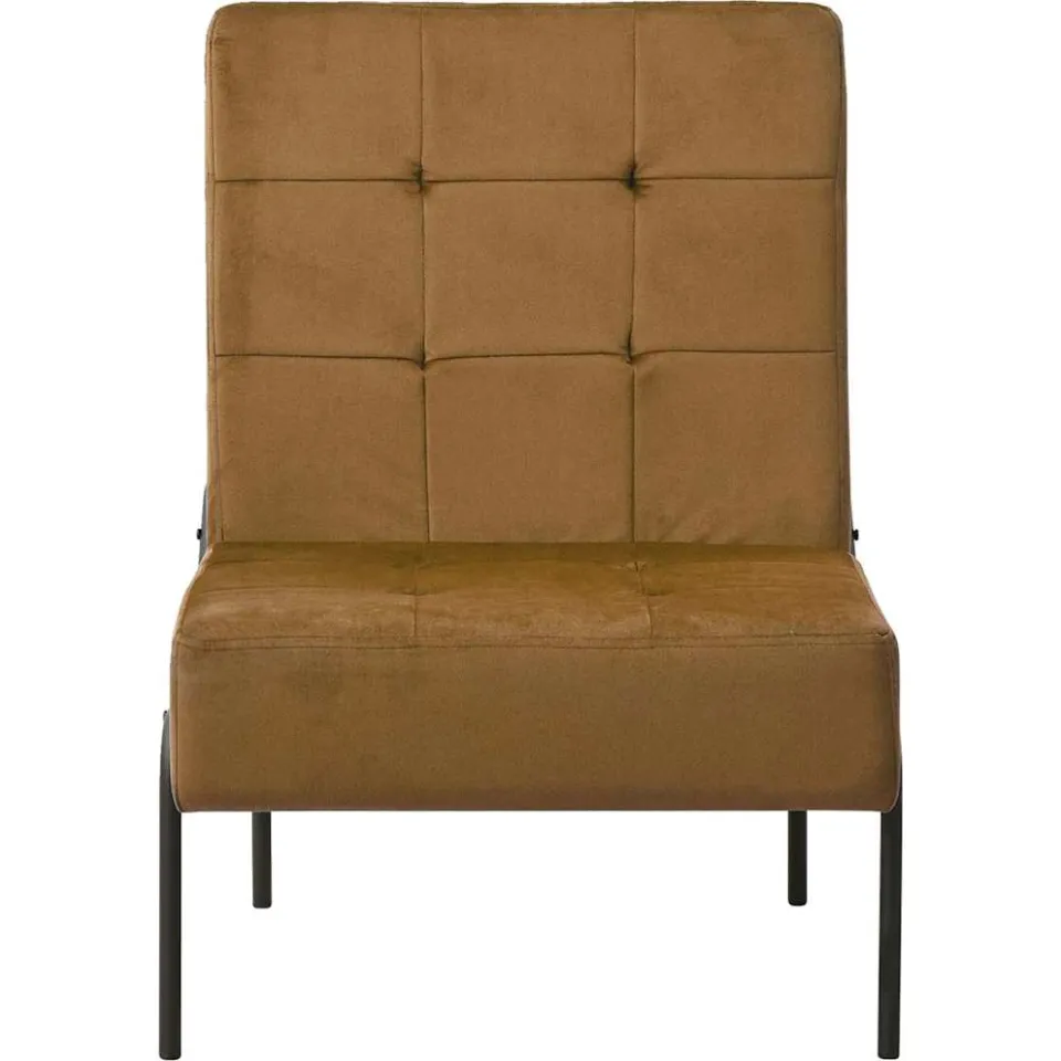 vidaXL Relaxstoel 65x79x87 cm fluweel bruin, foto 2