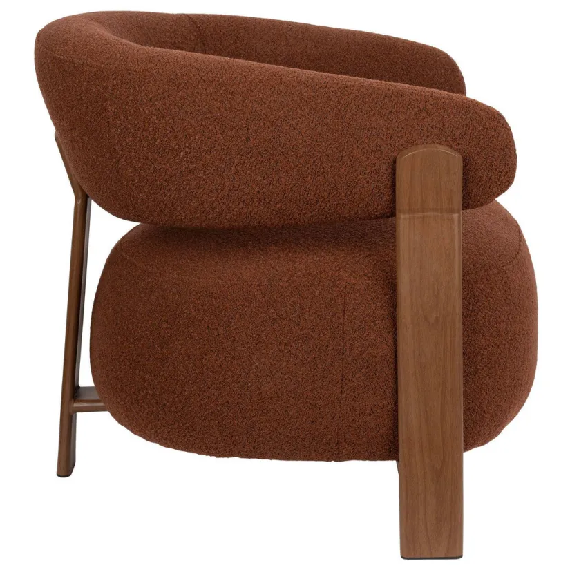 Housecraft Living Robyn Fauteuil Bruin, foto 3