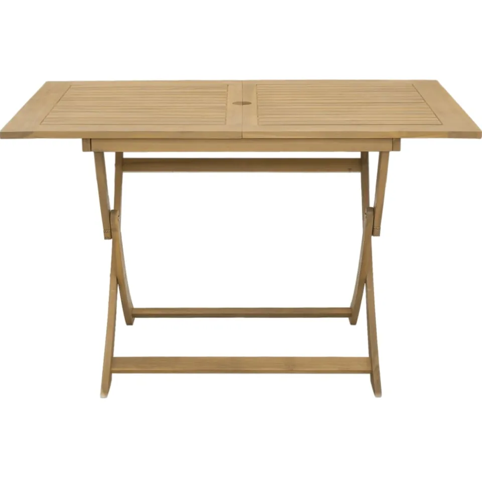 vidaXL Tuintafel inklapbaar 120x70x75 cm massief acaciahout bruin, foto 4