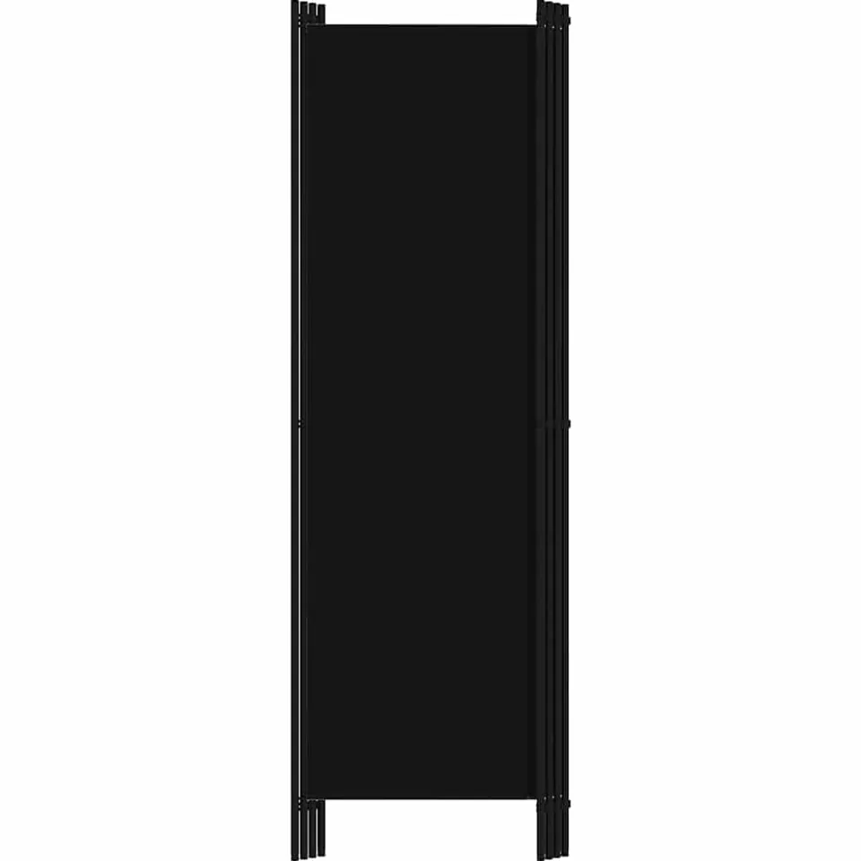 vidaXL Kamerscherm met 4 panelen 200x180 cm zwart, foto 3
