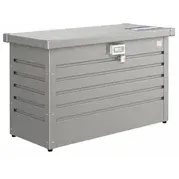 Biohort Kussenbox Pakket-box 100 - Metaal - Kwartsgrijs-metallic - 101x46x61cm