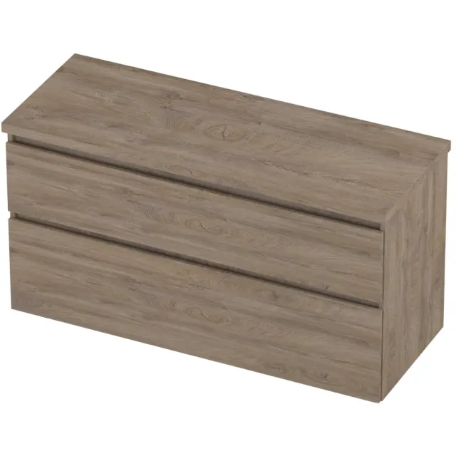 Proline Deck Badmeubelset Asymmetrisch 120x46x55 cm Raw Oak Eiken