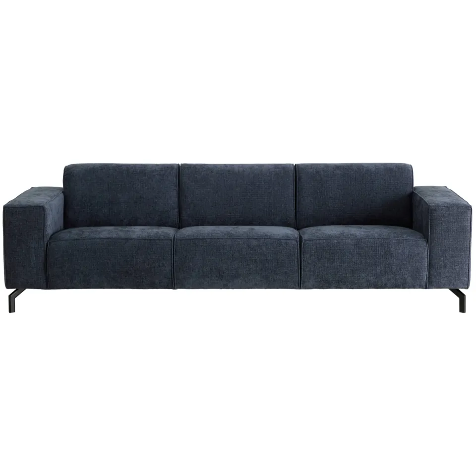 NOUS Living 3-zitsbank Brent blauw, foto 3