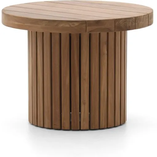 Tierra Outdoor Marapa lounge tuintafel ø 60cm (h: 45cm) Bruin