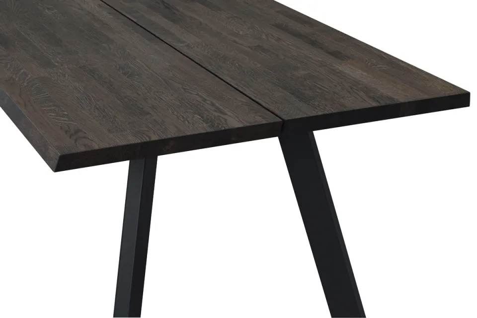 Rowico Home Fred houten eettafel donkerbruin - 240 x 100 cm bruin, foto 3