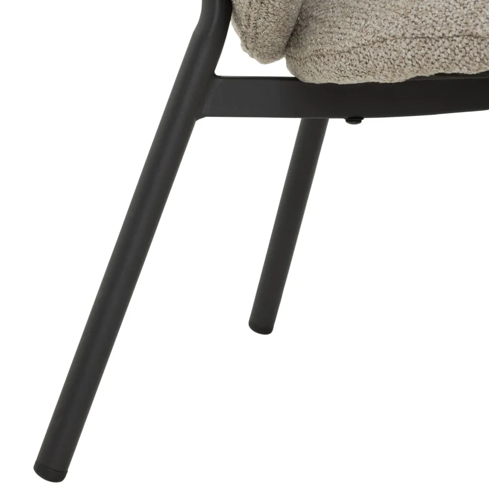 NOUS Living fauteuil Daan taupe, foto 7