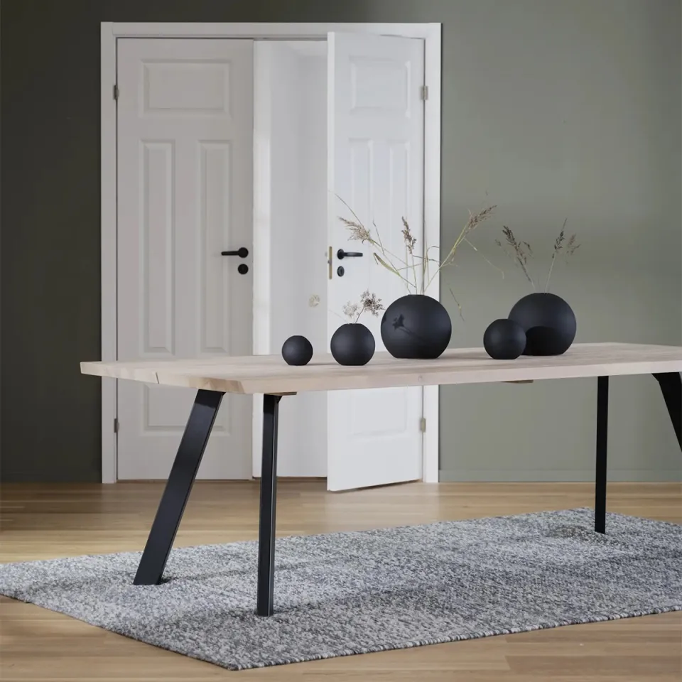 Rowico Home Fred houten eettafel whitewash - 240 x 100 cm, foto 2
