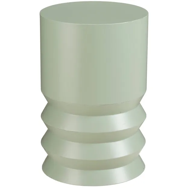 Mica Decorations Mart Bijzettafel – Bijzettafel Rond – Tafeltje – Koffietafel – Bijzet Tafel voor Woonkamer – Ook als Plantentafeltje of Plantenstandaard - Metaal – 46 x 30 cm – Groen