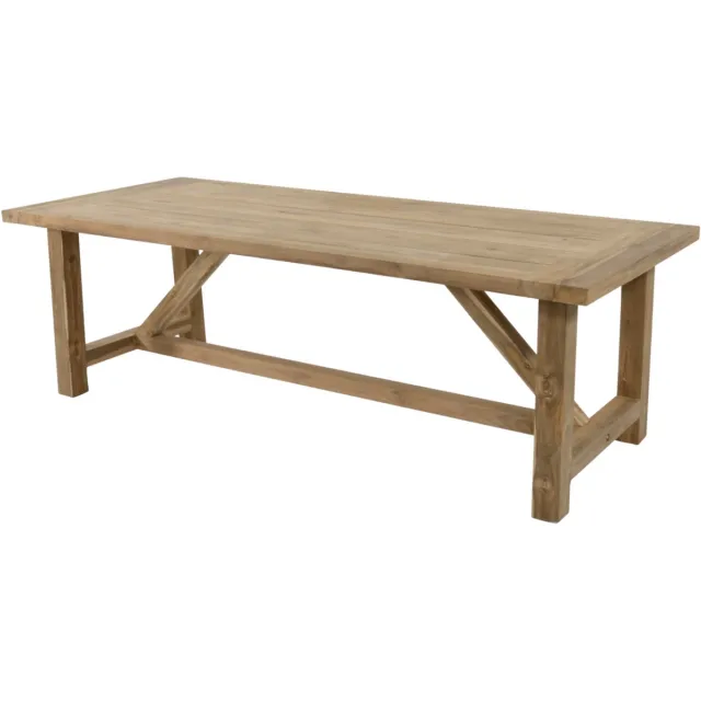 LES Tuintafel Castle recycled teak 240x100 cm - naturel