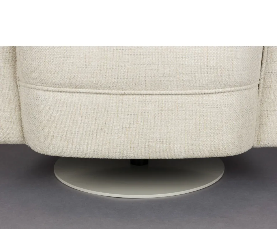 Dutchbone fauteuil Flower beige, foto 7