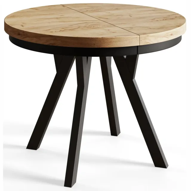 ALPİ Alpi Moebel - Ronde Tafel Uitschuifbare 110-210 cm - Craft