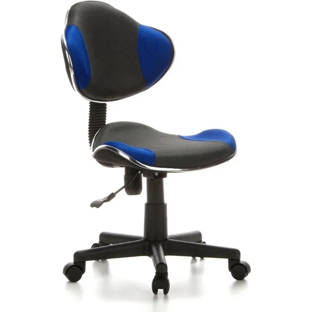 hjh office Kiddy GTI-2- Bureaustoel - Kinder - Grijs / blauw