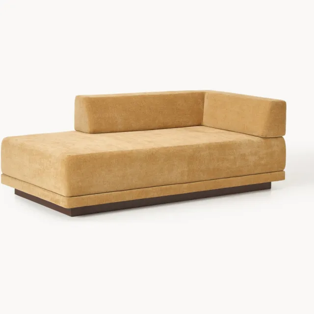 Westwing Collection Hoekmodule Colin Bruin, Geel