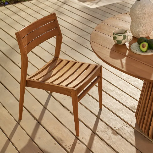 Studio LIVIT Puro tuinstoel teak naturel, foto 2