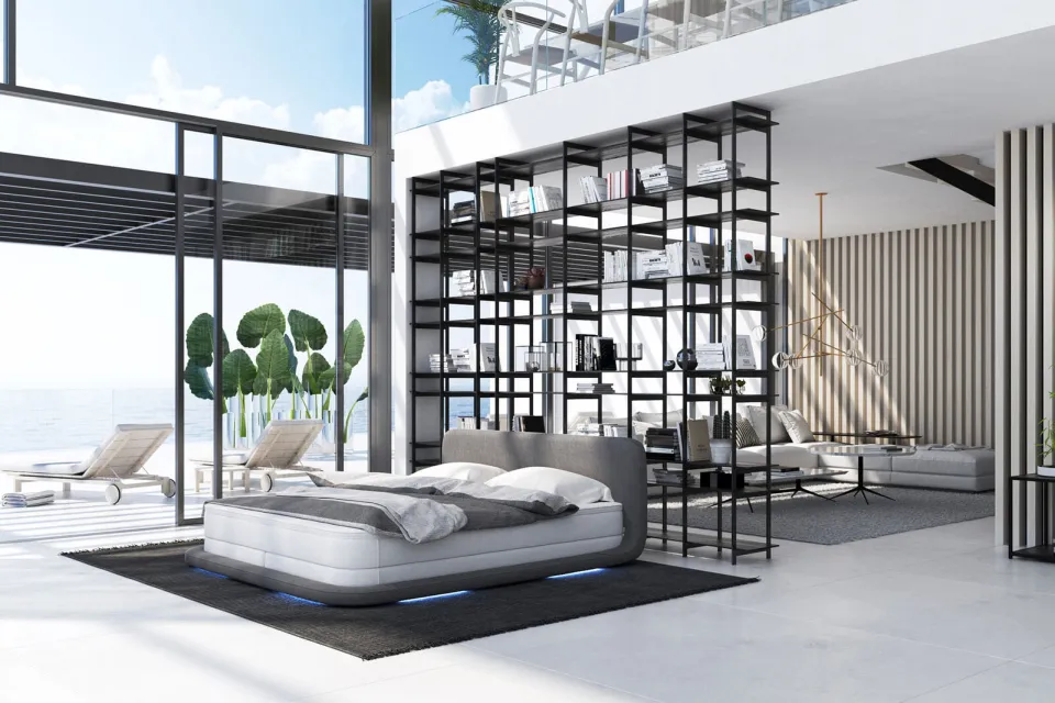 boxspring Ineke grijs, foto 3