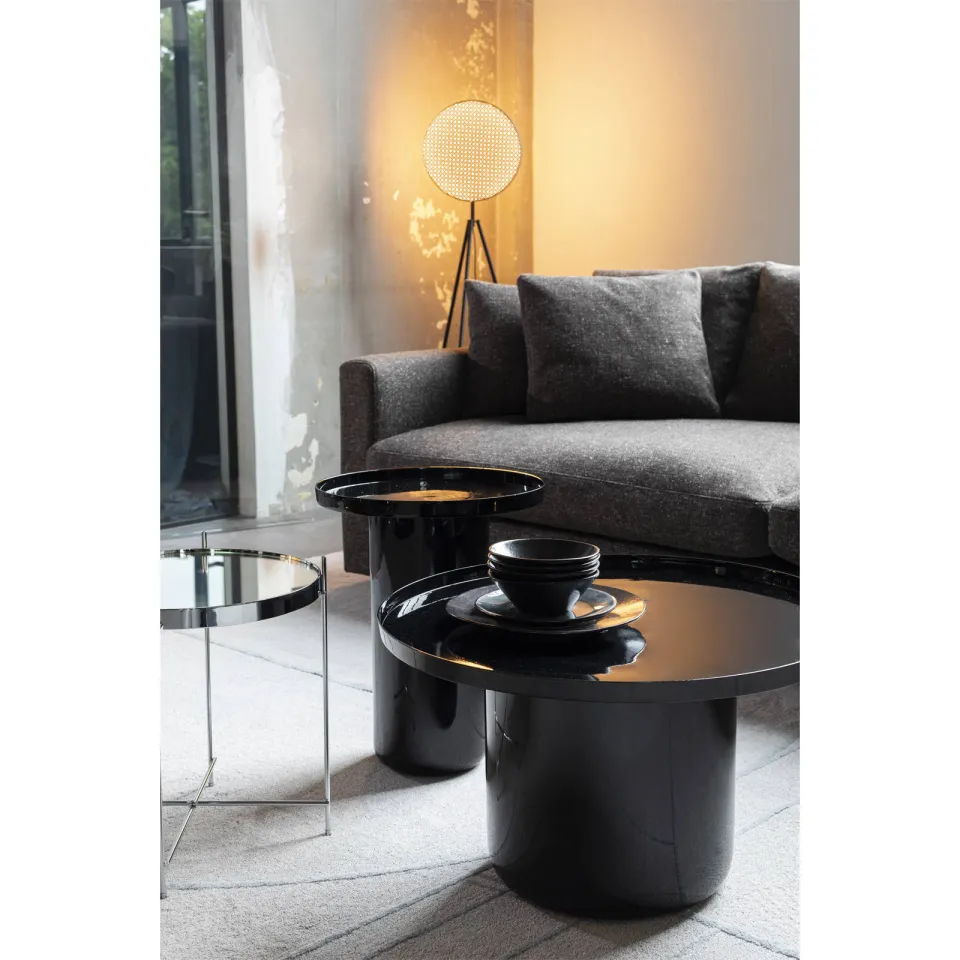 Zuiver Shiny Bomb bijzettafel zwart, foto 2