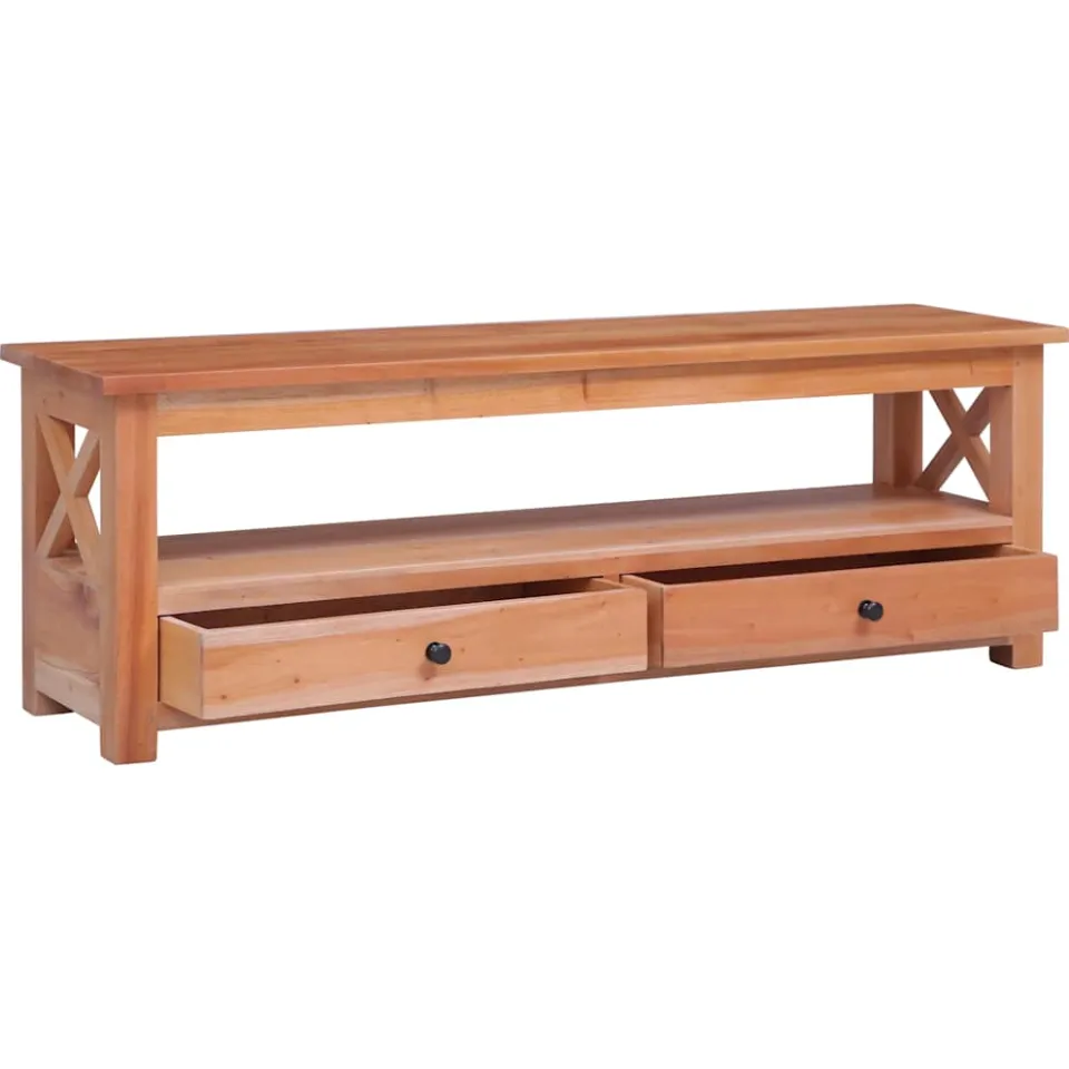 vidaXL Tv-meubel 120x30x40 cm massief mahoniehout bruin, foto 2