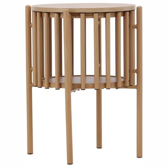 Svea Farouk ronde bijzettafel - ø45 cm - naturel