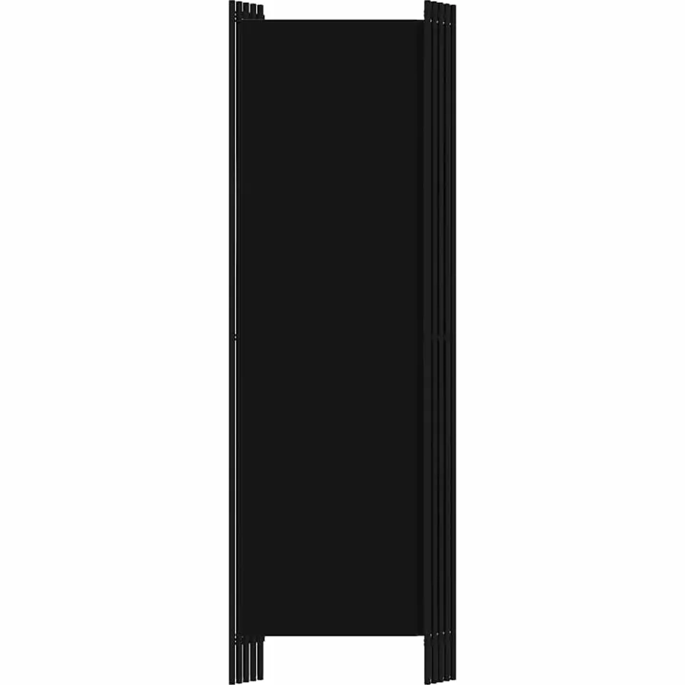 vidaXL Kamerscherm met 5 panelen 250x180 cm zwart, foto 5