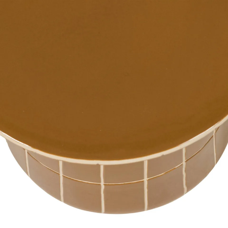 WOOOD Plu bijzettafel honinggeel honey yellow, foto 6