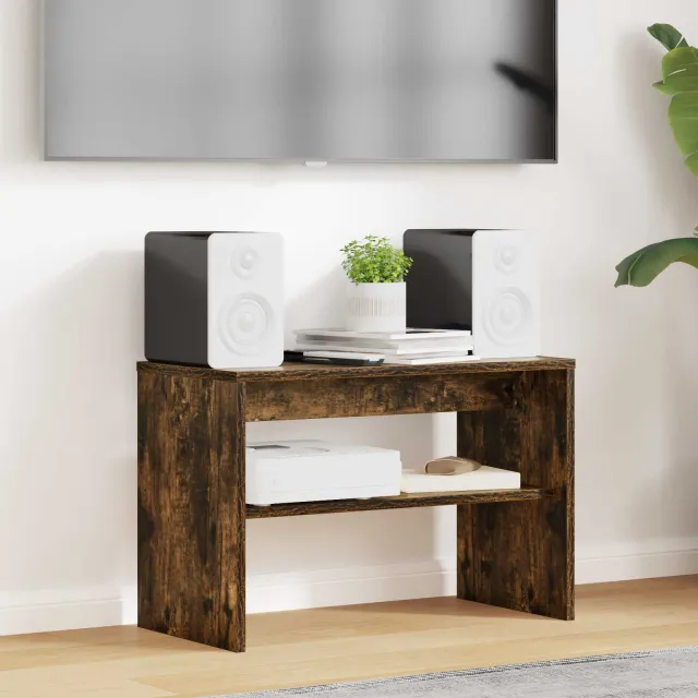 vidaXL TV-kast 60 x 30 x 40 cm Gerookt eiken Bewerkt hout Bruin