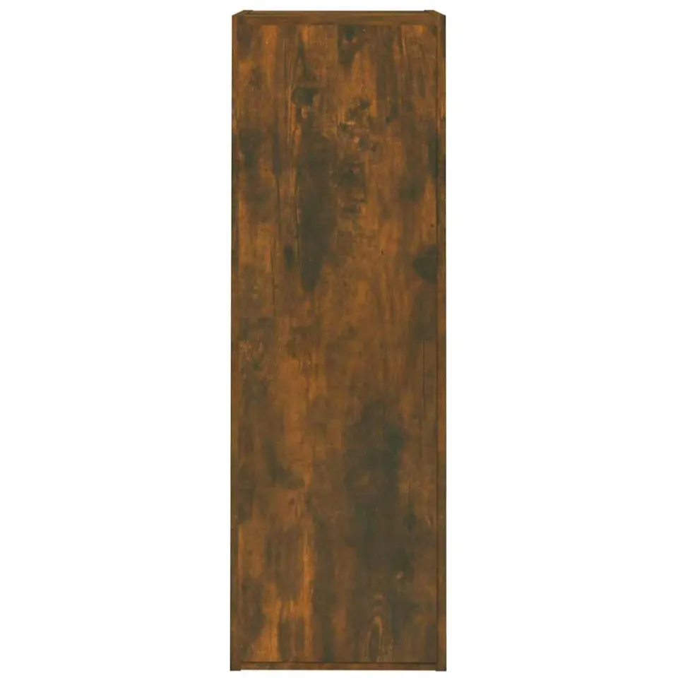 vidaXL Tv-meubel 30,5x30x90 cm bewerkt hout gerookt eikenkleur, foto 4