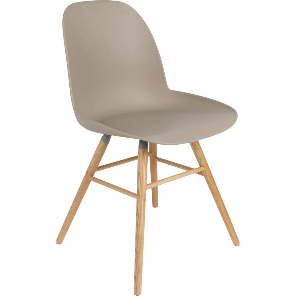 Zuiver Albert Kuip eetkamerstoel taupe, foto 2