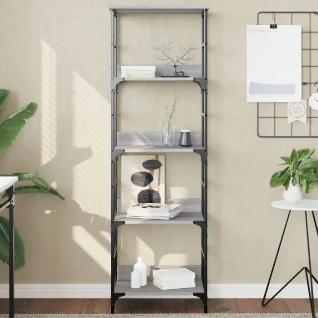 vidaXL Boekenrek 50x33x153 cm bewerkt hout sonoma eikenkleurig, foto 2