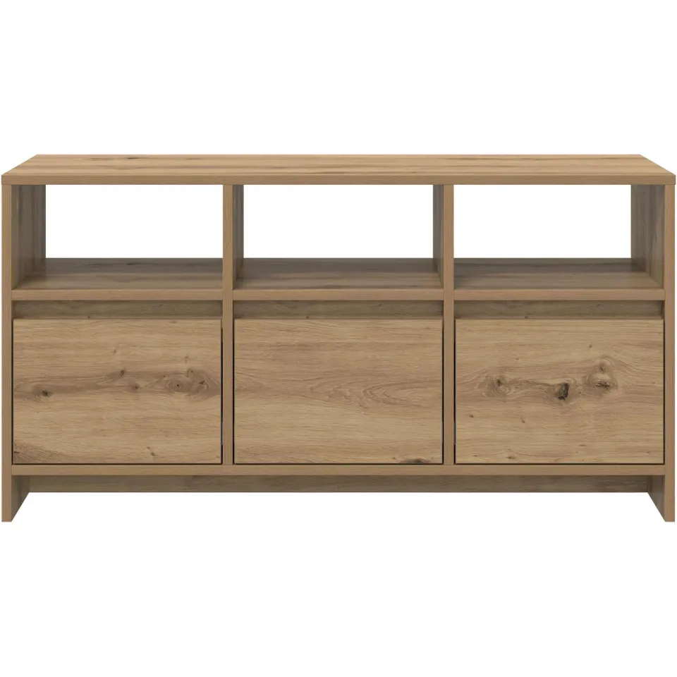 vidaXL Tv-meubel 102 x 37,5 x 52,5 cm Artisanaal eiken Bewerkt hout, foto 4