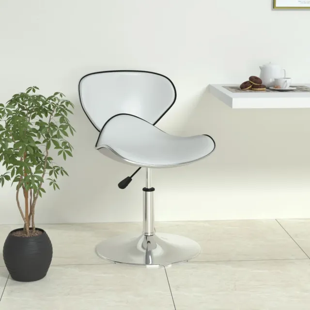 vidaXL Barkruk kunstleer wit, foto 2