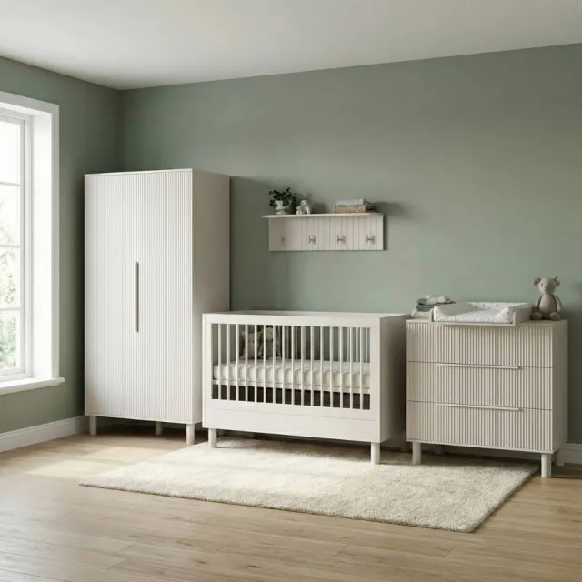 Born Lucky Delgado Meegroei Babykamer 3-Delig wit, foto 2