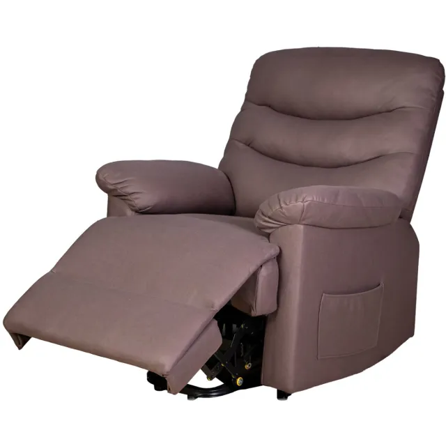 Vitadora Classic Sta-op stoel - Bruin - Elektrische sta-op functie - Met afstandsbediening - Luxe zitcomfort