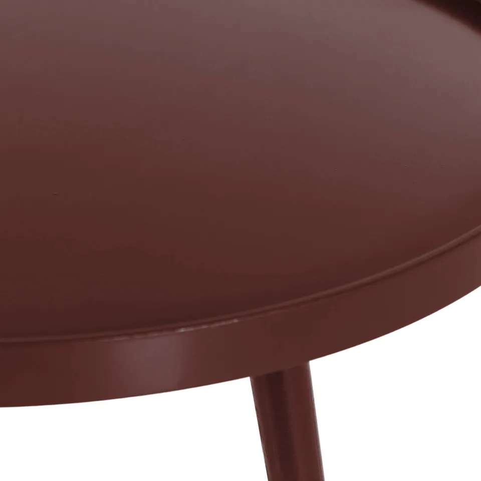 WOOOD Mesa bijzettafel XL bordeauxrood, foto 4