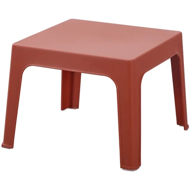 Leitmotiv Bijzettafel Recreo - Rood - 49,5x49,5x40 cm