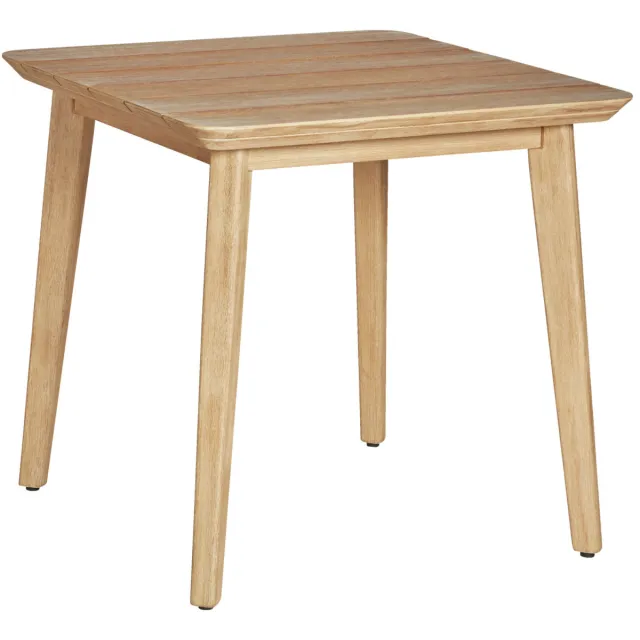 Vega Buitentafel Costo vierkant; 80x80x76 cm (LxBxH); lichtbruin; vierkant
