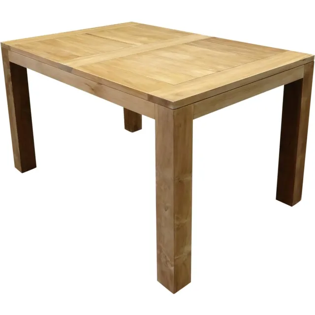 AVH-Outdoor Tuinmeubelen Krista dining tuintafel 140x90xH78 cm teak Bruin / Terre