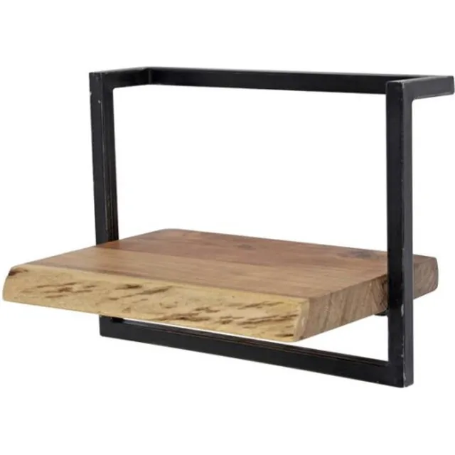 Meubelplaats Wandplank Timber 40 cm massief acacia naturel