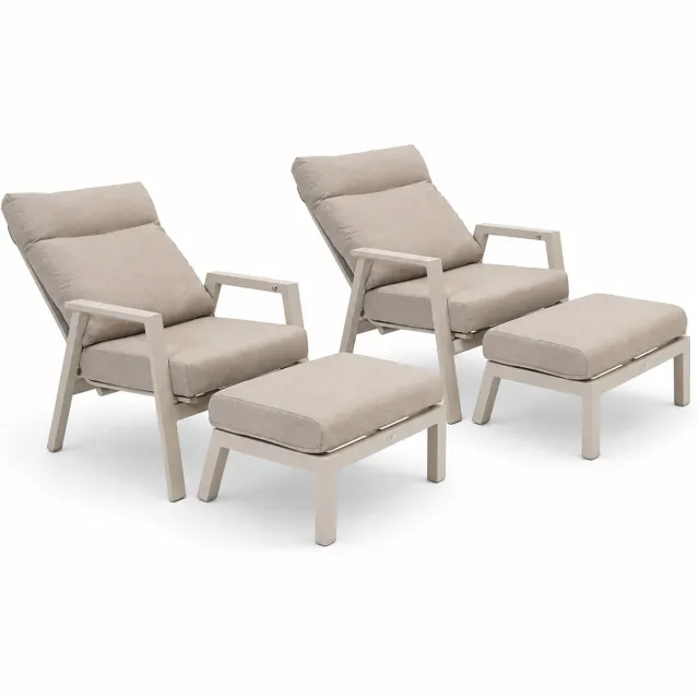 Lesliliving Loungeset Ohio Crème Creme