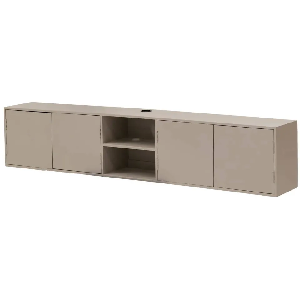Giga Meubel Loiza zwevend tv-meubel taupe, foto 4