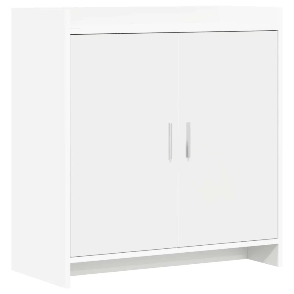vidaXL Dressoir Wit 72 x 36 x 80 cm Bewerkt hout, foto 3