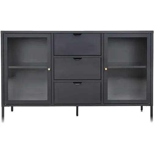 Artichok James metalen sideboard zwart - 140 x 40 cm, foto 3
