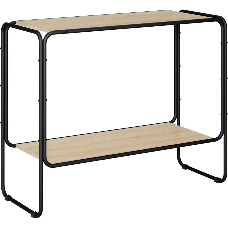 vidaXL Dressoir Sonoma Eiken 93.5 x 38 x 75 cm Bewerkt hout, foto 3