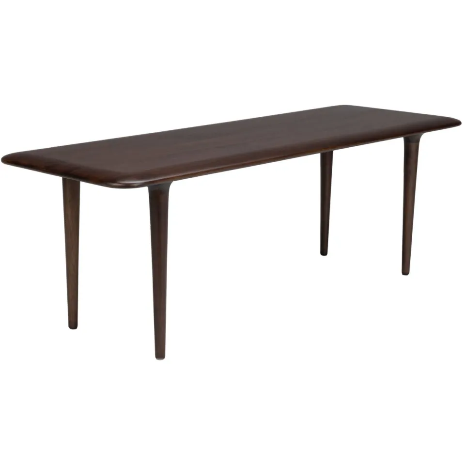 Dutchbone Elroy Salontafel 110x38 cm Hout Walnootkleur Bruin, foto 2