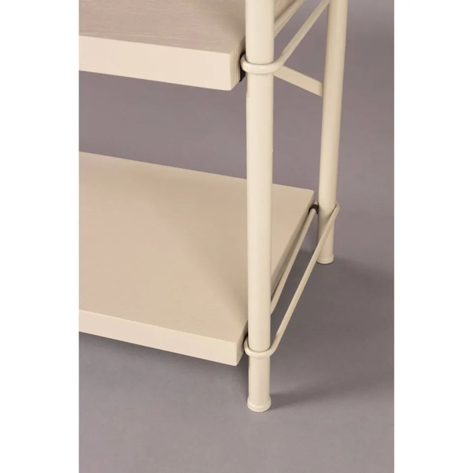 Dutchbone stellingkast Iron beige, foto 4