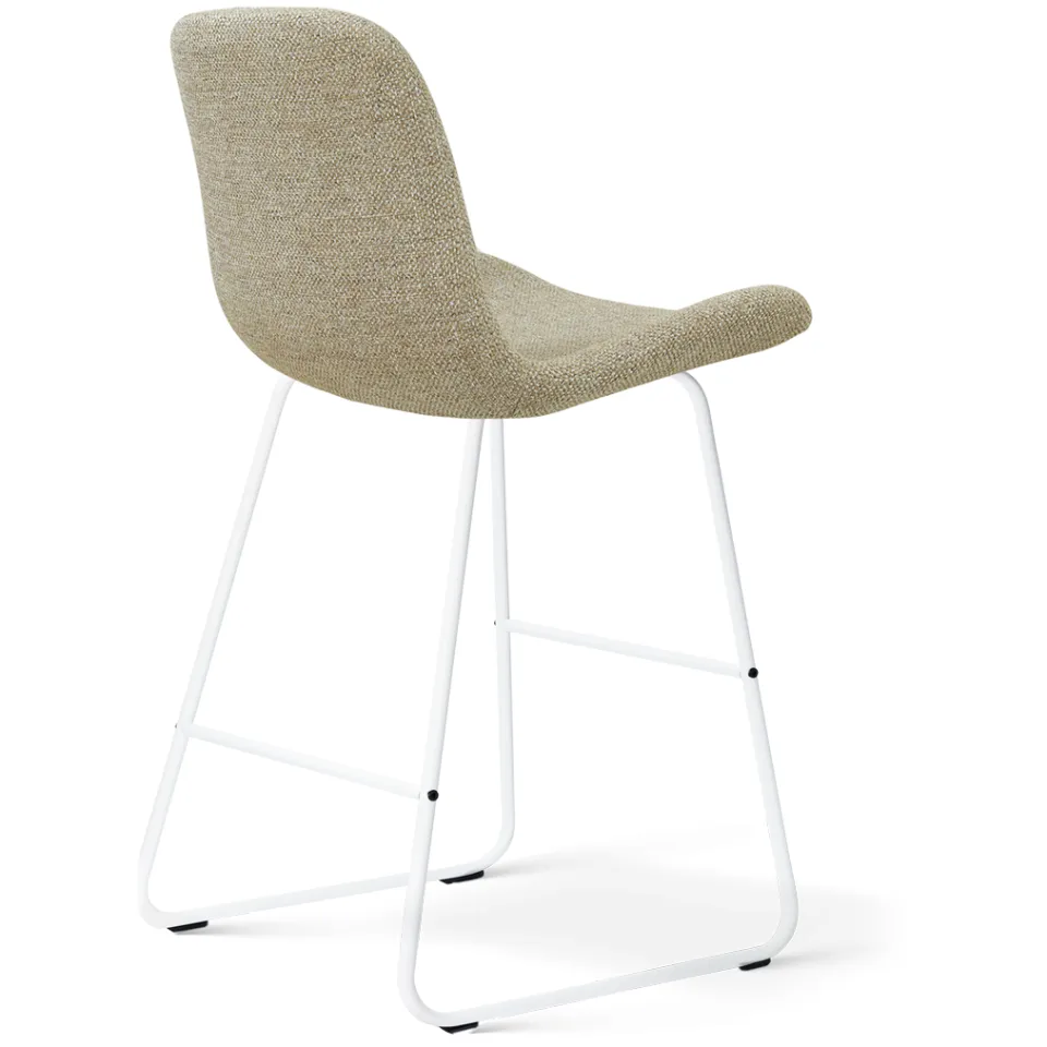 Nolon Nino-Fé barkruk taupe melange - wit onderstel - 65 cm, foto 3