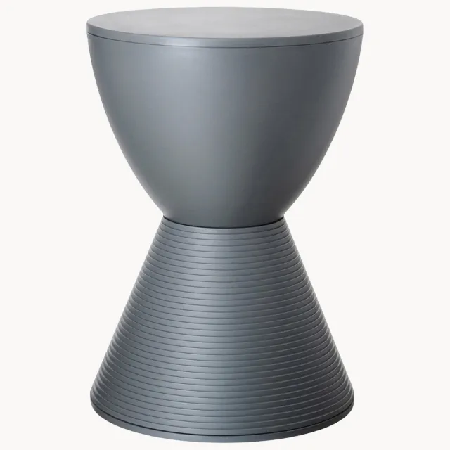 Kartell Ronde design bijzettafel Prince Aha Grijs