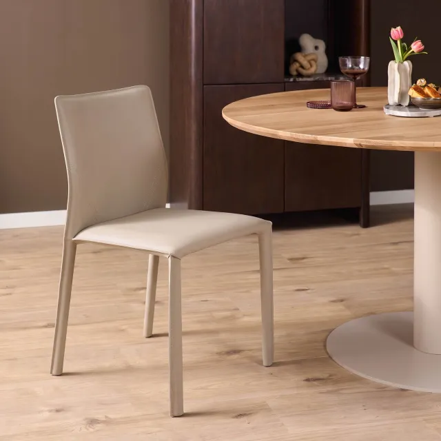 Starfurn Eetkamerstoel Evi - Beige - 46x53x82 cm