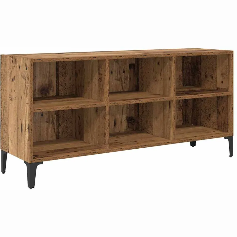 vidaXL Tv-meubelset Bruin 103,5 x 30 x 50 cm Geconstrueerd hout