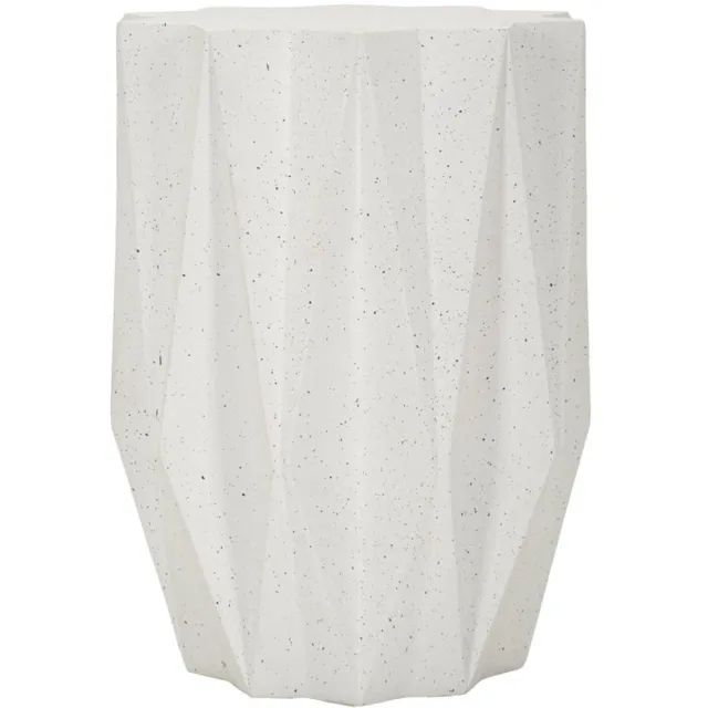 Mauro Ferretti Bijzettafel Star End Table Ø 38,5×53 cm Crème