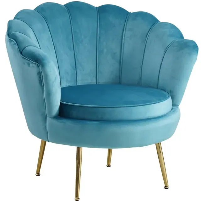 fauteuil Chanelle blauw